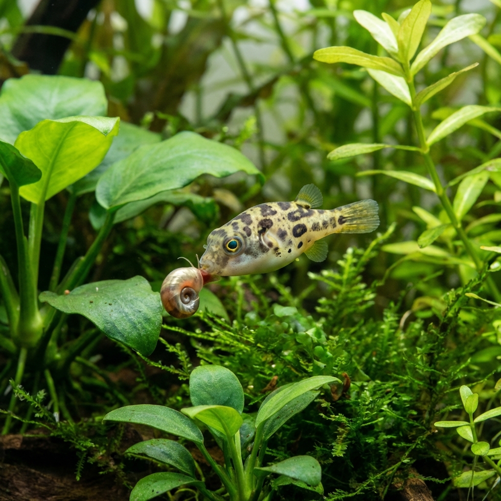 Dwarf Pea Puffer (Carinotetraodon travancoricus)