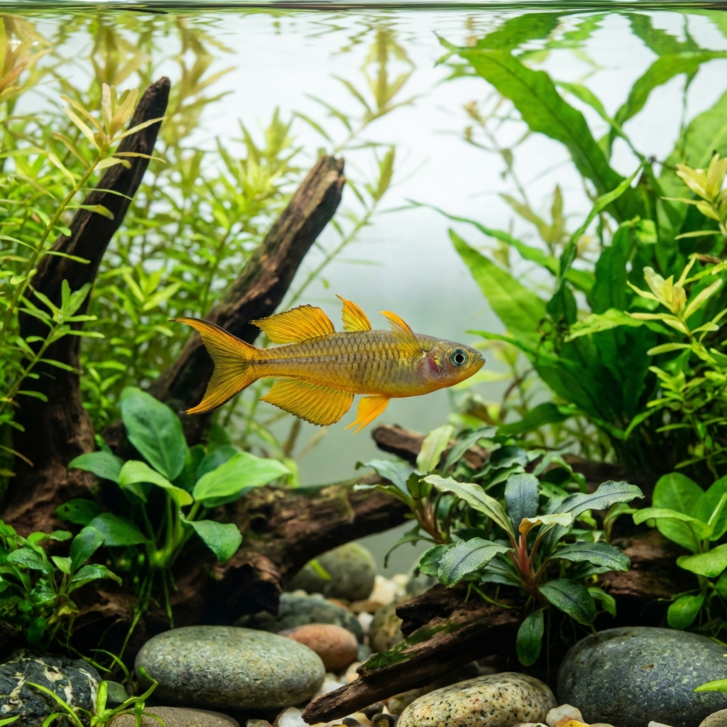 Furcata Rainbowfish (Pseudomugil furcatus)