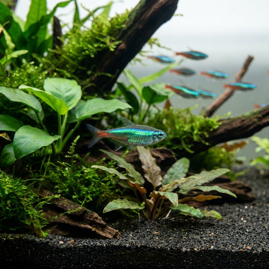 Green Neon Tetra (Paracheirodon simulans)