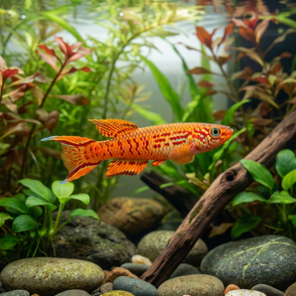 Killifish - Aphyosemion australe (Lyretail)