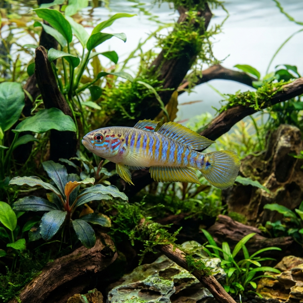 Peacock Gudgeon (Tateurndina ocellicauda)