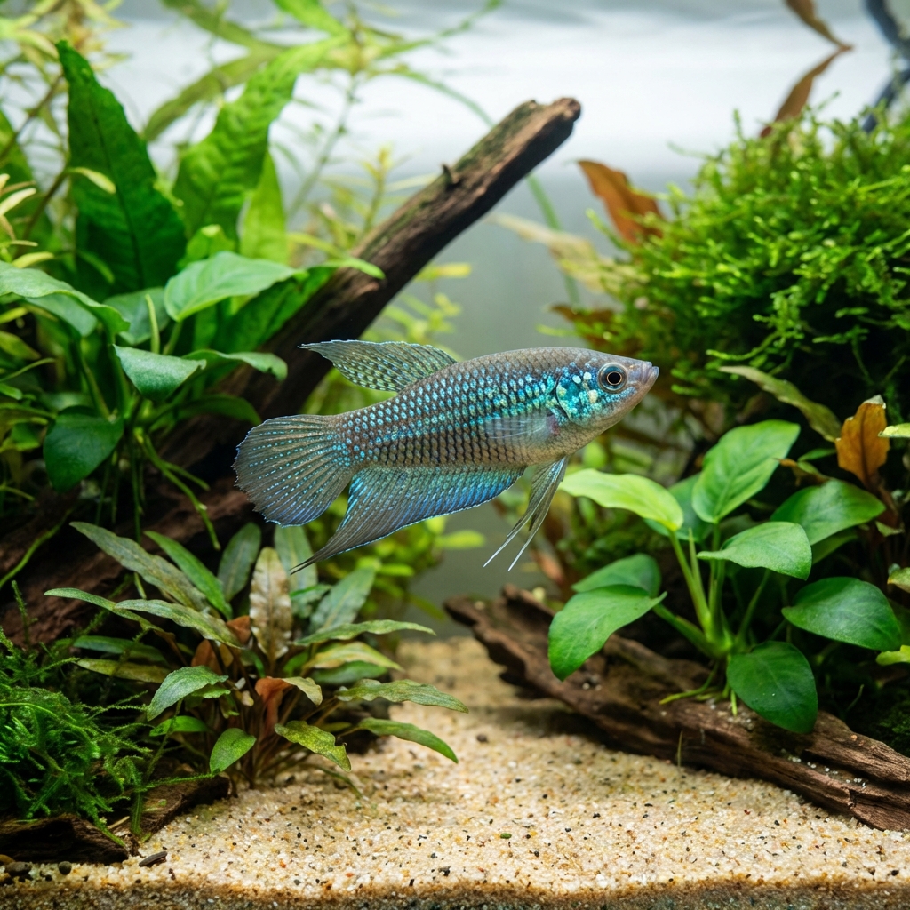 Sparkling Gourami (Trichopsis pumila)